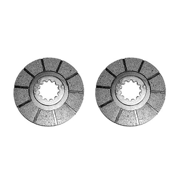 Aic Replacement Parts 1975446C2 One Pair Of Brake Disc Fits IH Fits FARMALL Tractor 560 660 1460 1975446C2_x2 - main